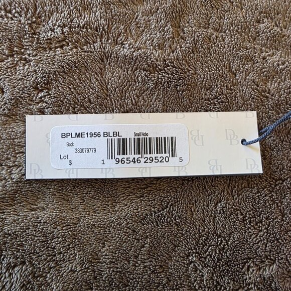 Dooney & Bourke Plumes Small Hobo Shoulder Bag Black Multi NWT Rare Coat Canvas - Picture 6 of 16